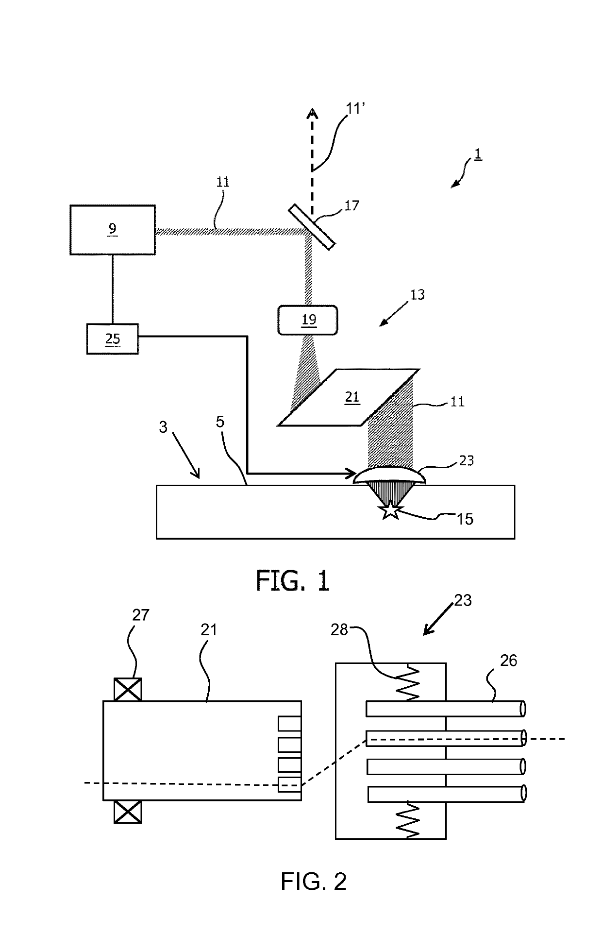 Light based skin treatment device