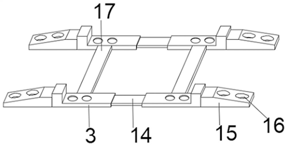 Modular optical cable cross-connecting box and assembling method