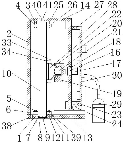 A grinding device for construction engineering and its working method