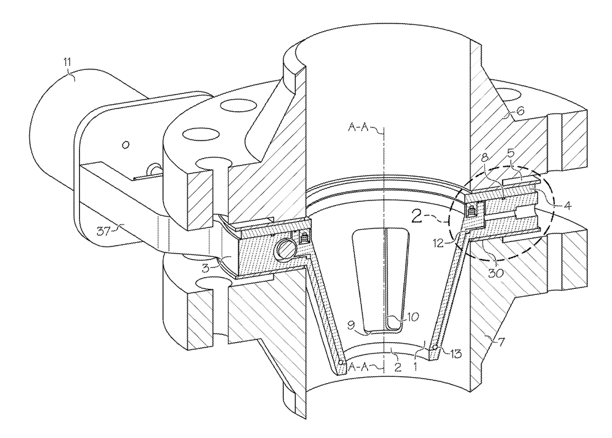 Dynamic variable orifice for compressor pulsation control