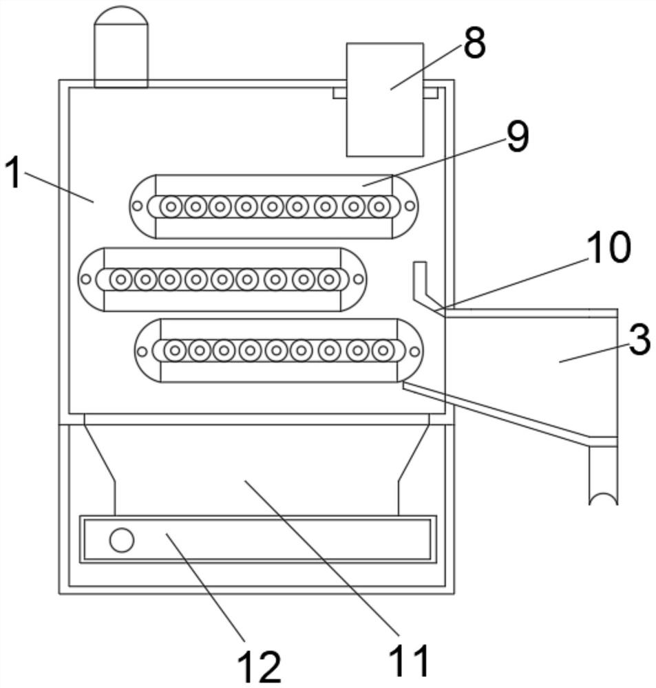 Drying equipment for sludge treatment and using method thereof