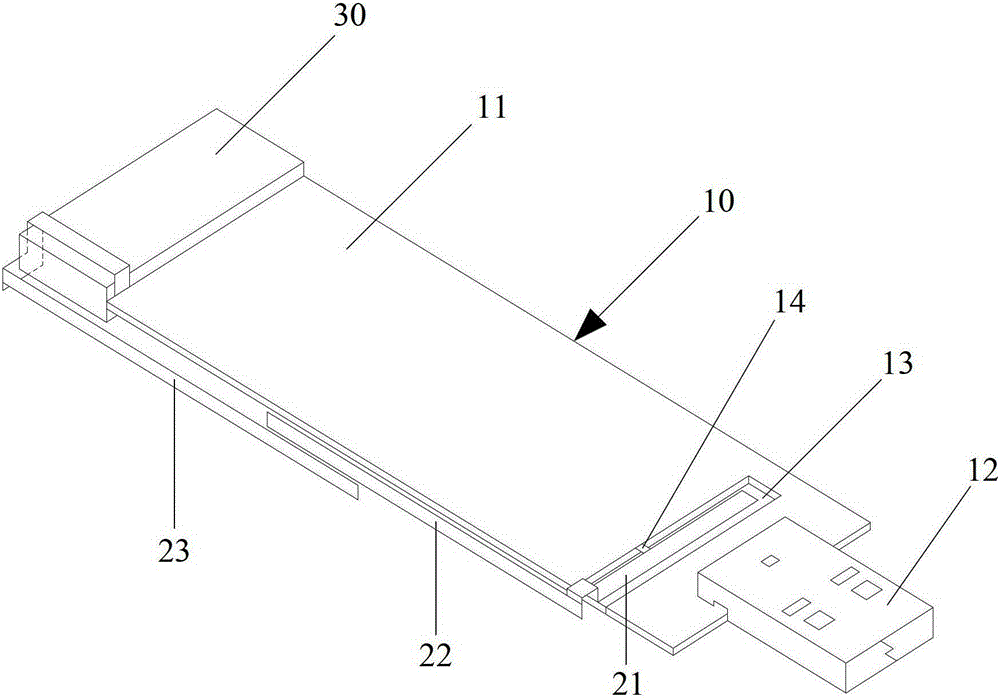 Data card and its multi-mode broadband antenna system