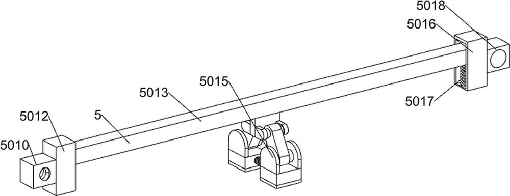 Gap residual residual sand separation type crystal brick sand blasting device