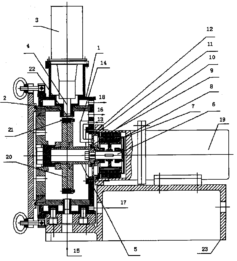 Liquid-solid two-phase current scouring and cavitation composite abrasion test machine