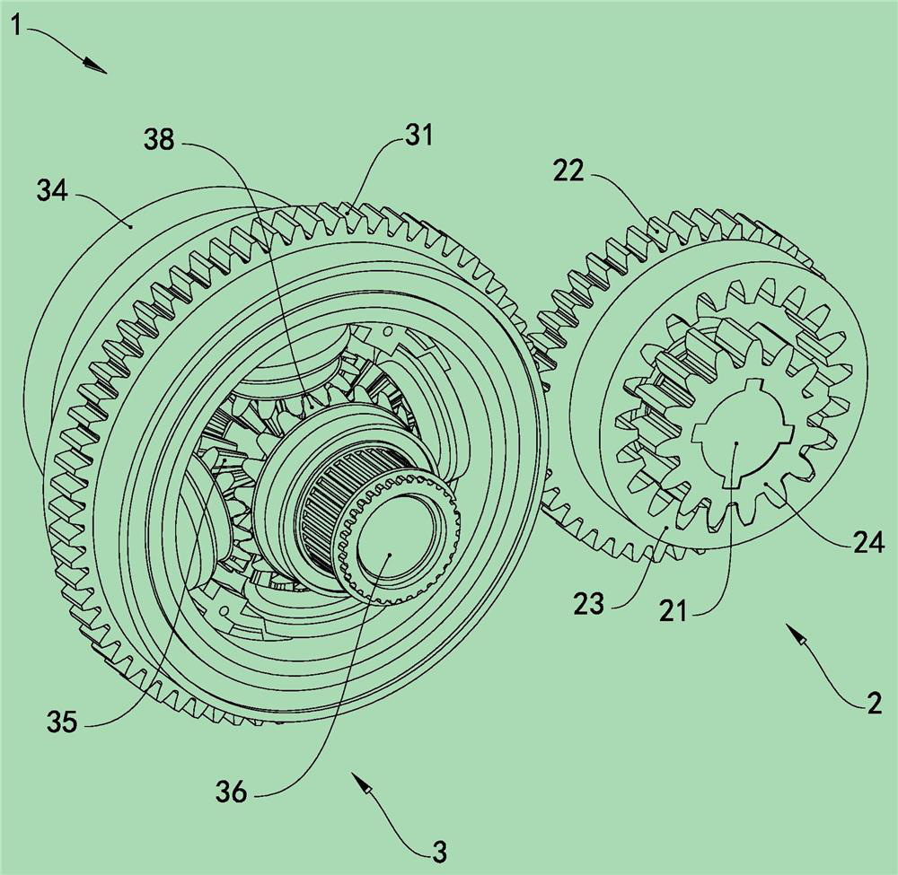 Multifunctional clutch and gearbox