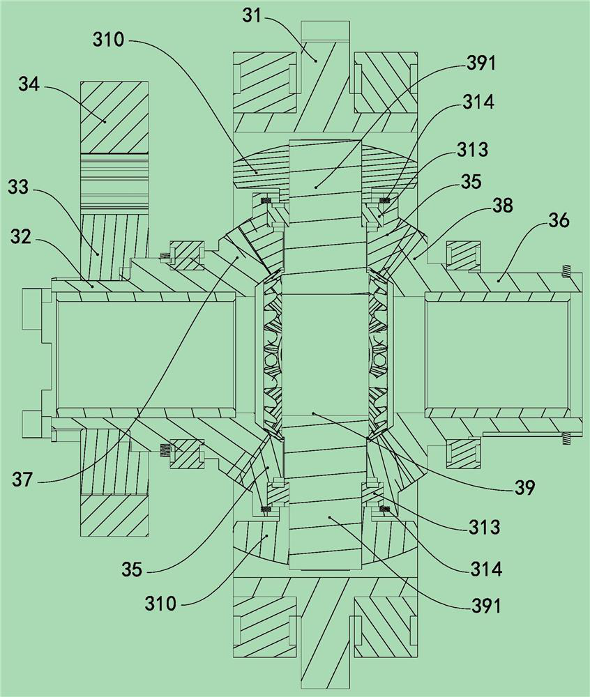 Multifunctional clutch and gearbox