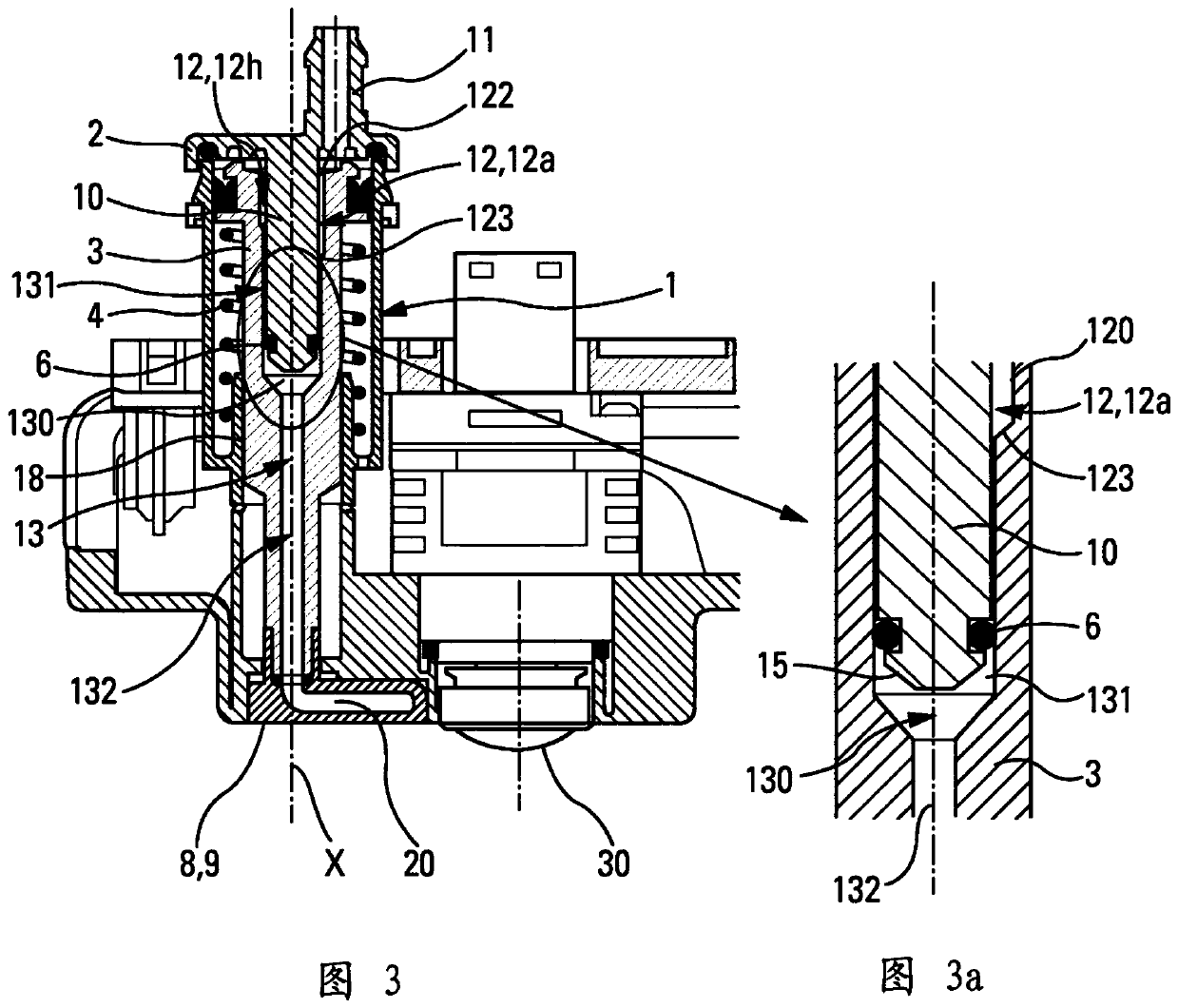 Device for cleaning an optical sensor of an optical detection system for a motor vehicle