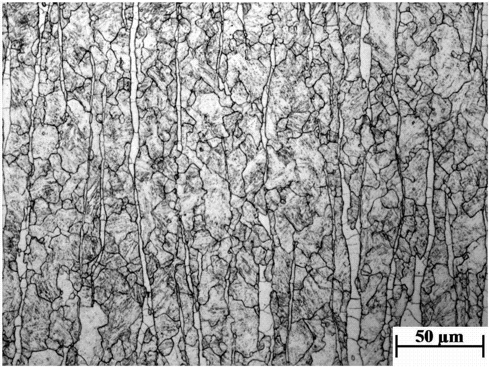 Method for displaying original crystal boundaries of Fe-Mn-Al-C low density steel