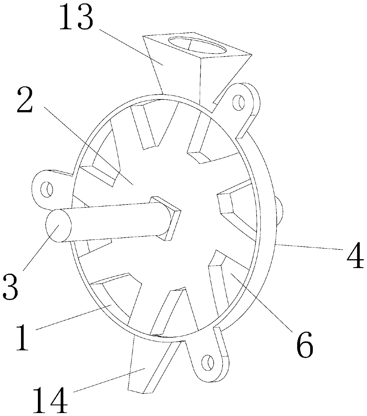 A rice precision live seeding device