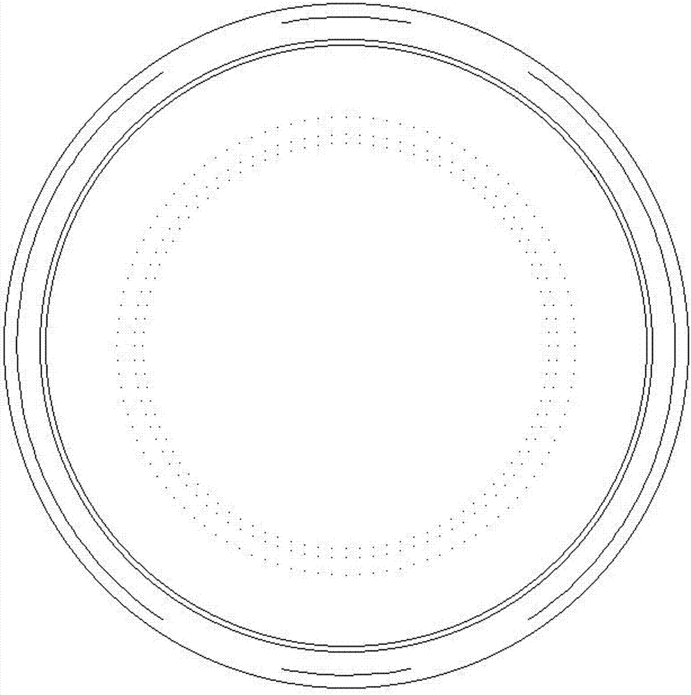 Pneumatic closed run-flat tire with air hole barrier fastener and spacer layer combination and its manufacturing method