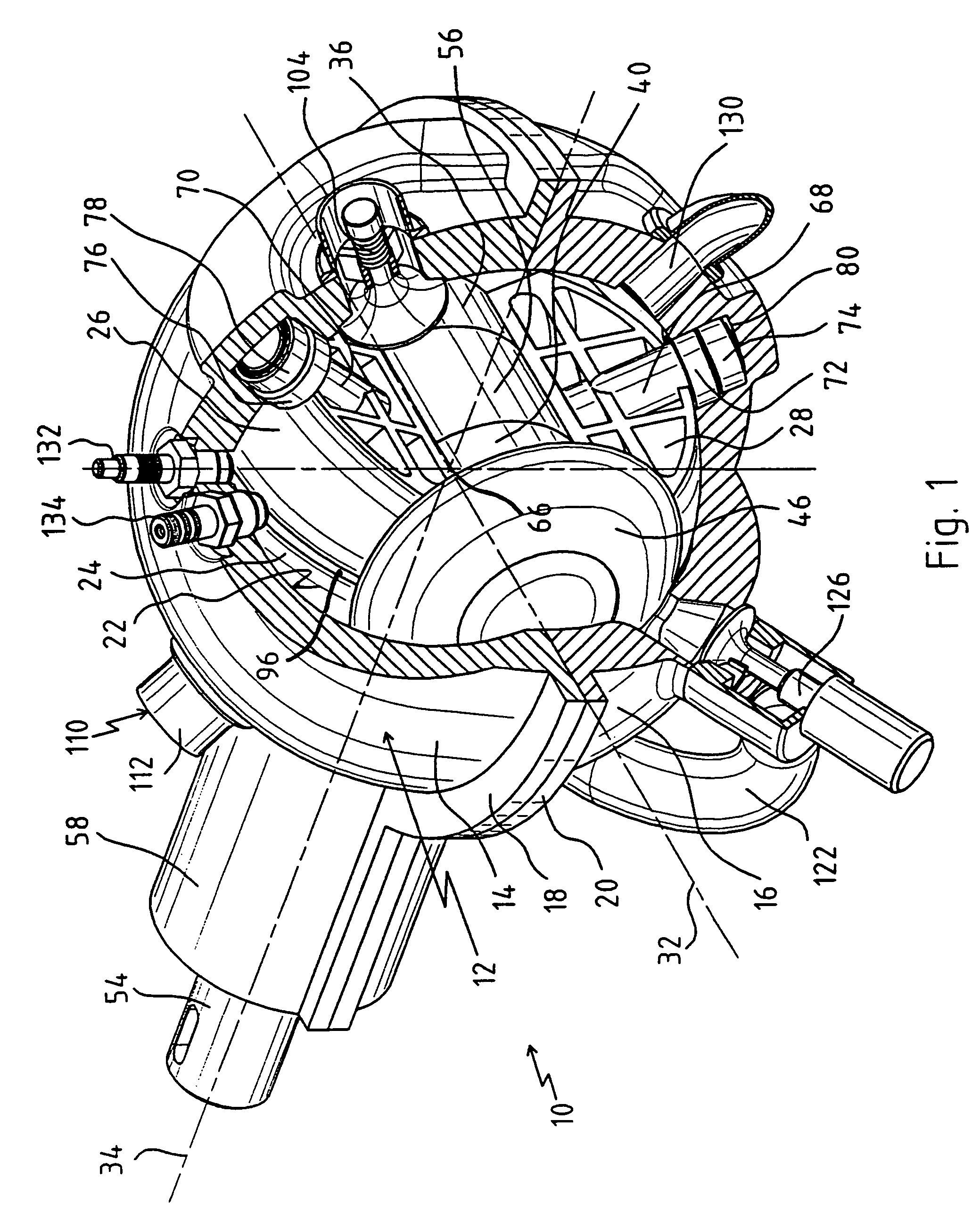 Oscillating piston machine