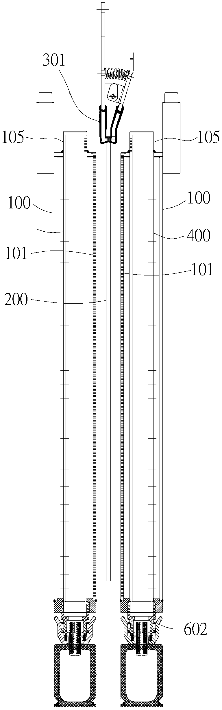 An electroplating device