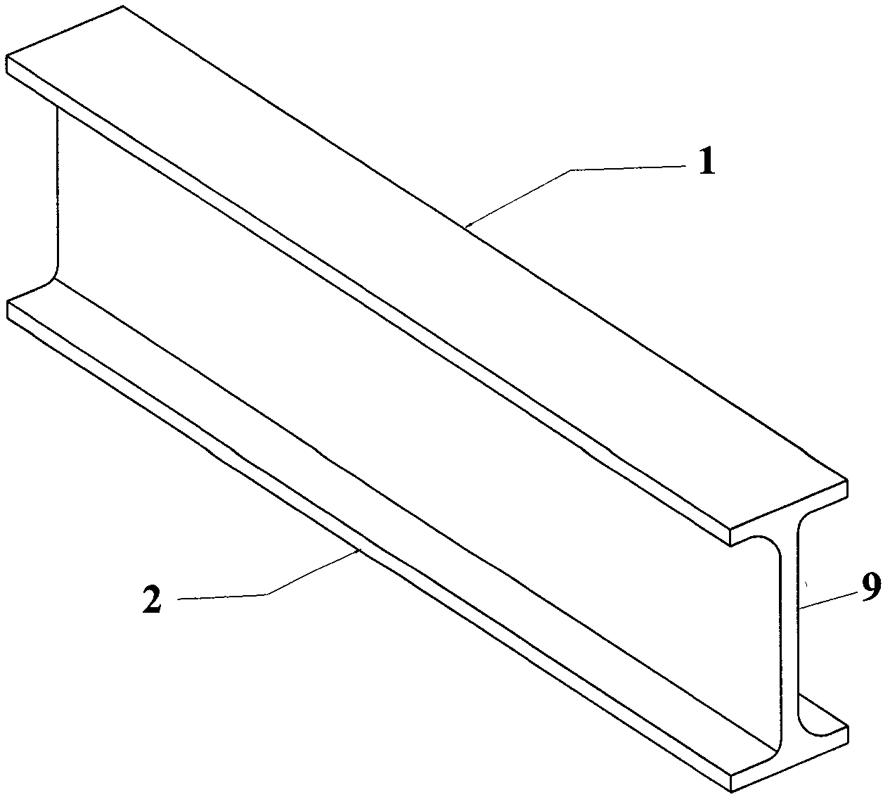 Closed metal support structure and construction method thereof