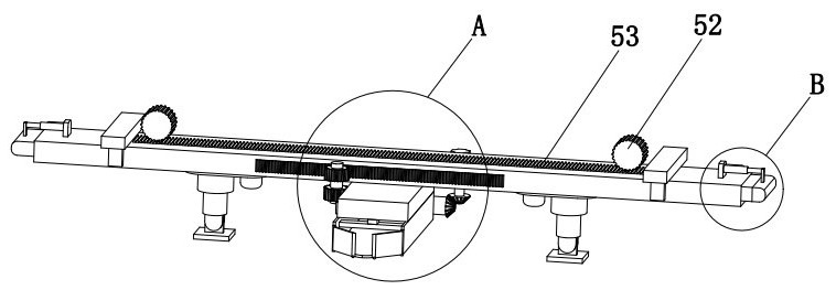Positioning mechanism of ship inner cabin rust removal robot capable of accurately recognizing rust area