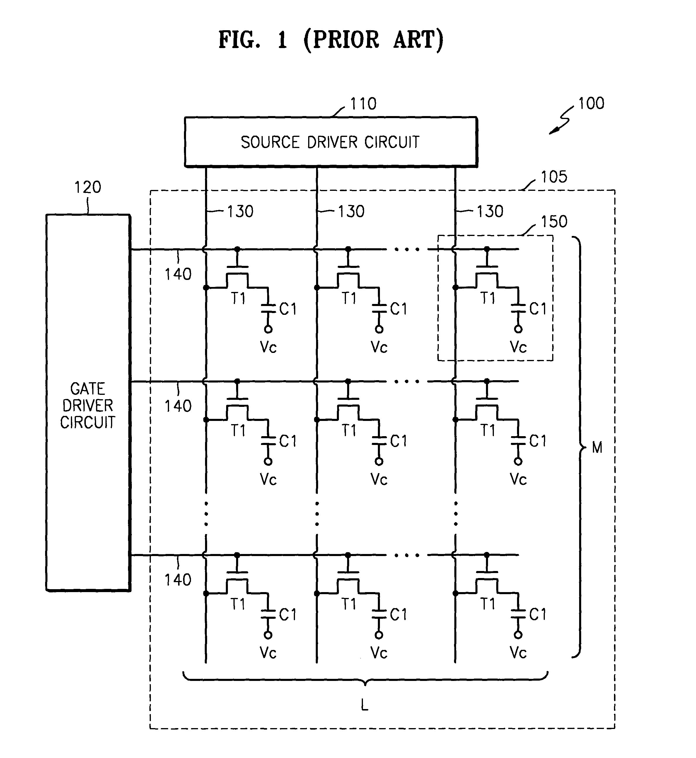Method and apparatus for driving a thin film transistor liquid crystal display