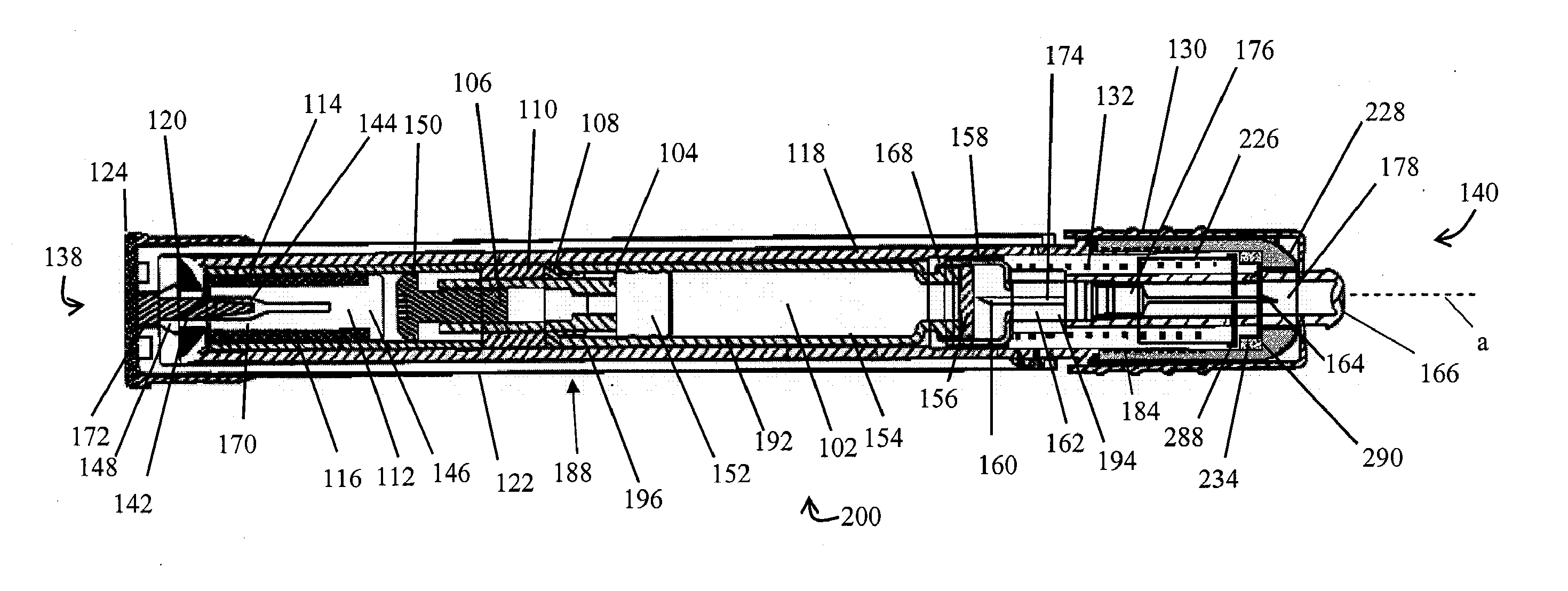 Shock absorber for automatic injector