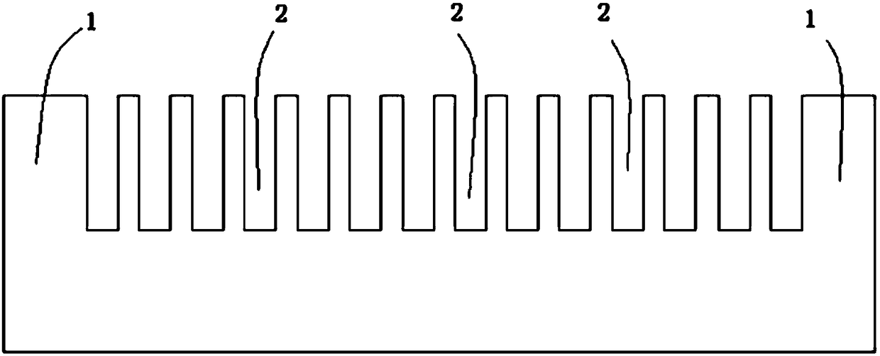 A method for manufacturing a high-frequency silicon capacitor