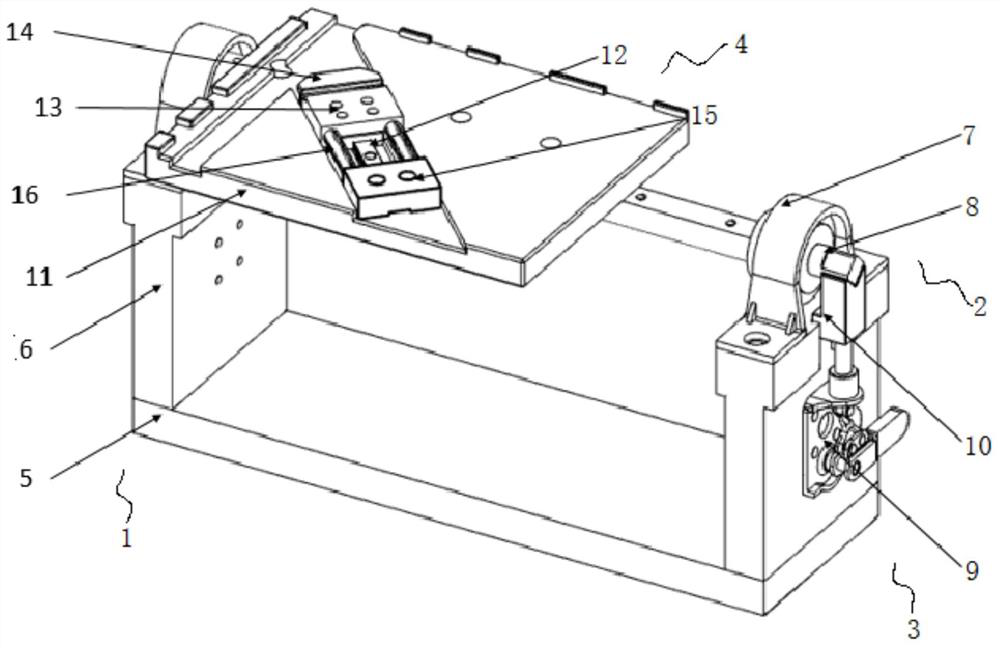 Fixing device for special-shaped support