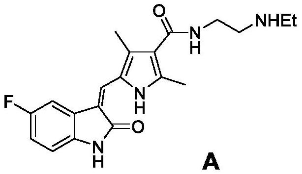 Method for controlling impurities difficult to remove in synthesis of antitumor drug sunitinib