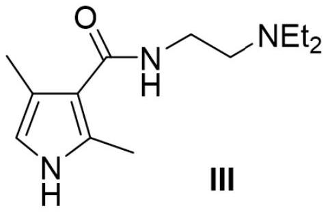 Method for controlling impurities difficult to remove in synthesis of antitumor drug sunitinib