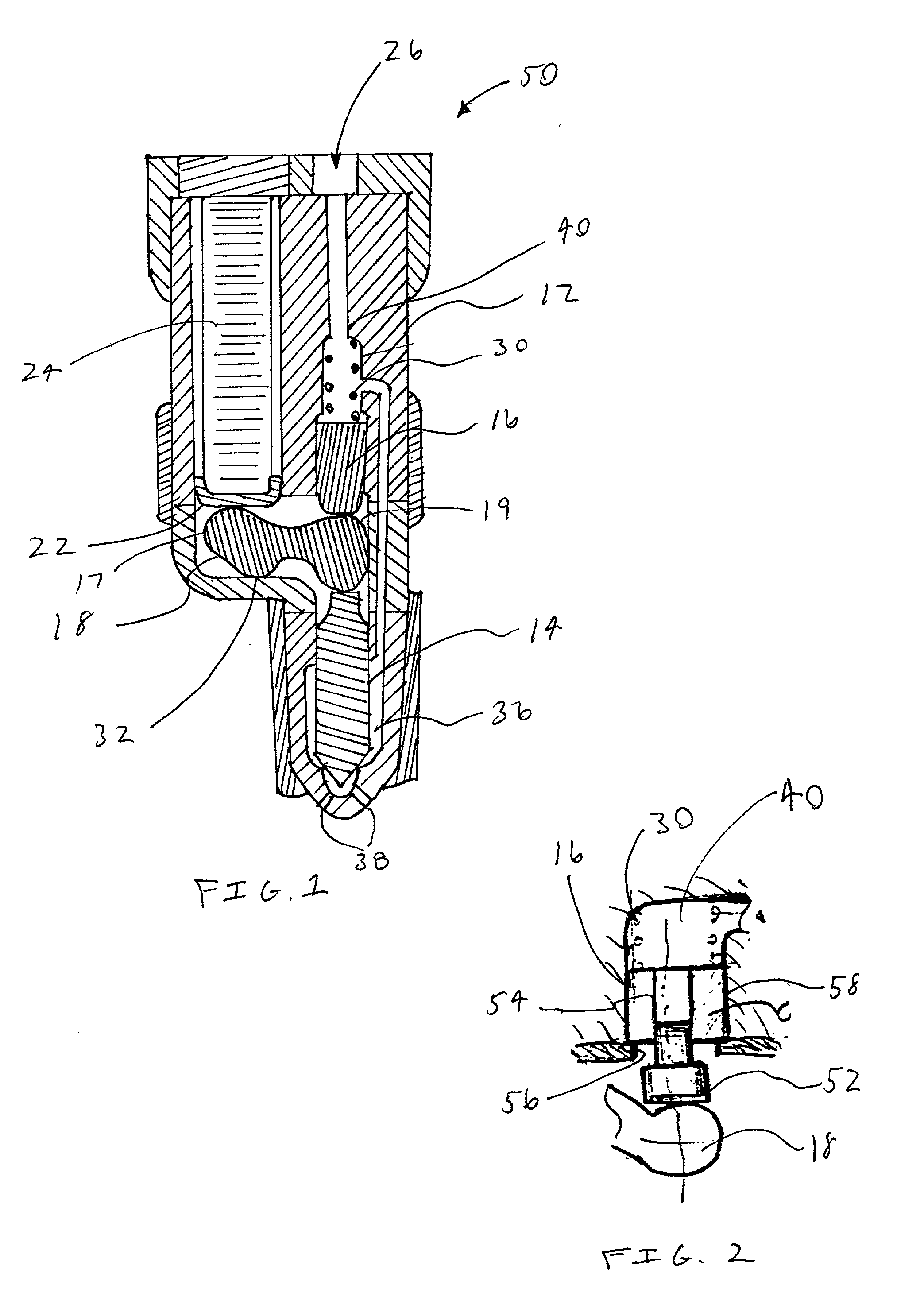 Proportional needle control injector