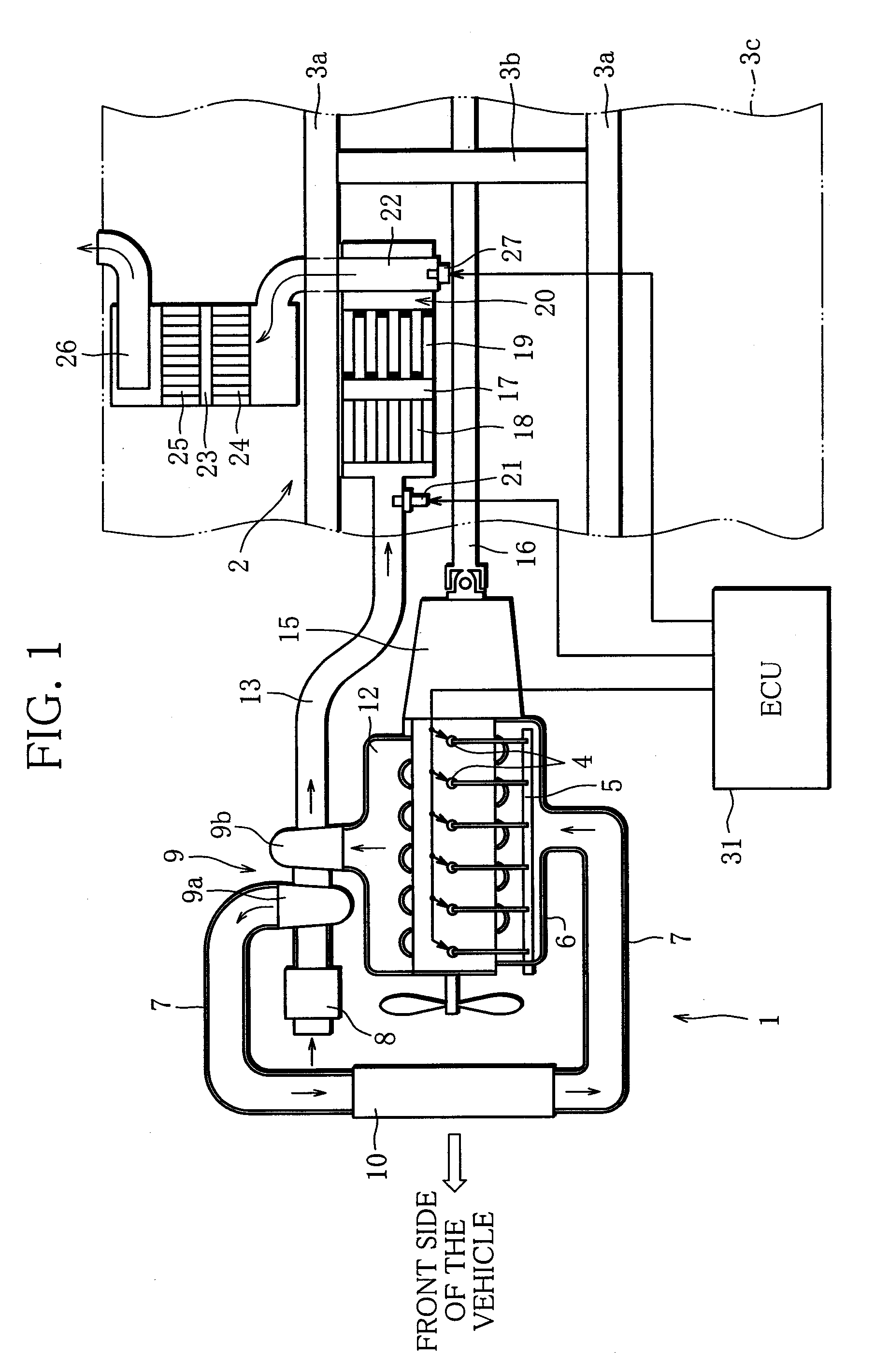 Exhaust purification apparatus for an engine