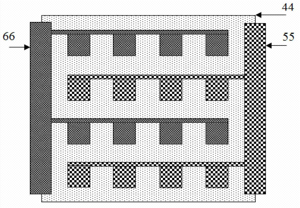 Graphene transistor based on metamaterial structure, optical sensor based on metamaterial structure, and application of graphene transistor