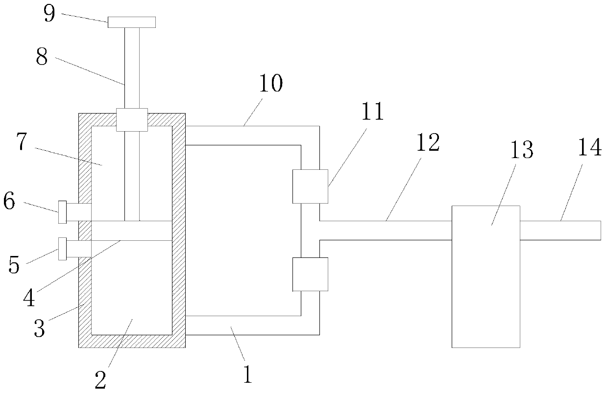 Negative suction device capable of preventing backflow