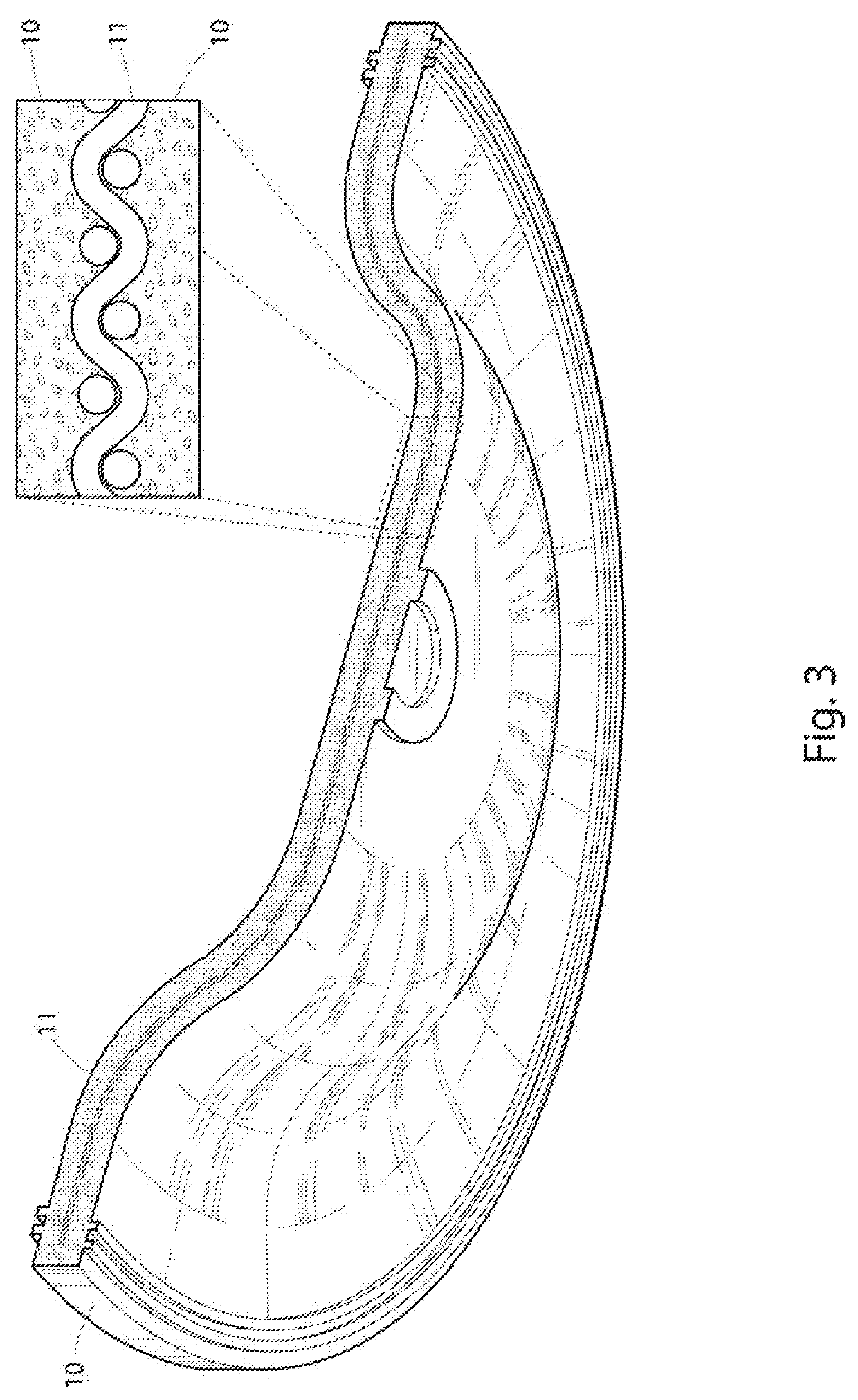 Balanced crimp substrate reinforcement for molded products