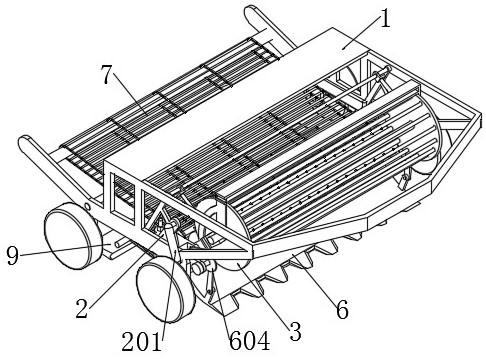 Peanut harvester