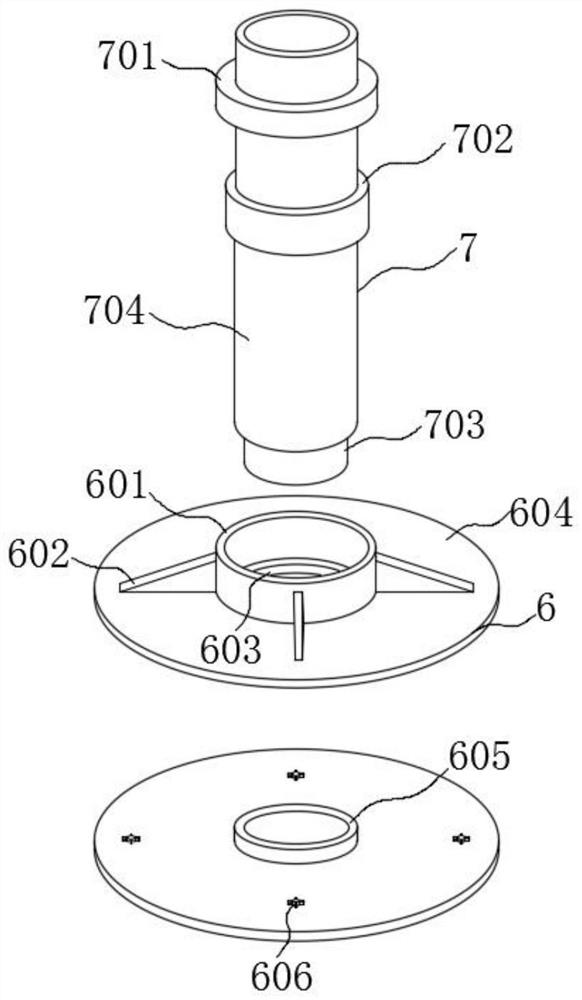 A prefabricated thermal insulation board fixing component auxiliary installation device