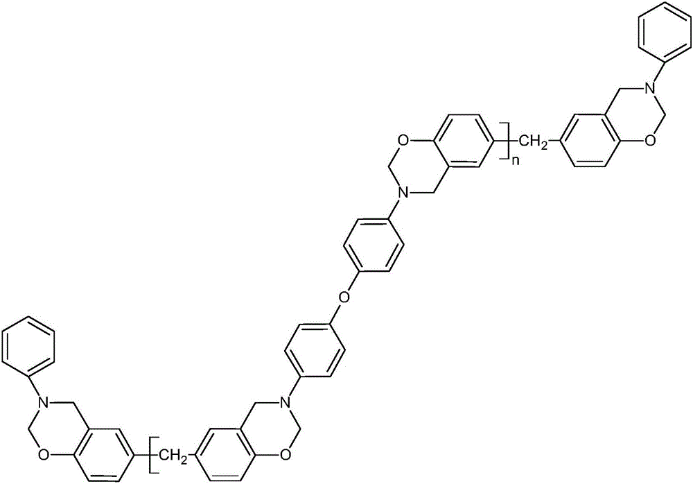 Benzoxazine intermediate, and preparation method and application thereof