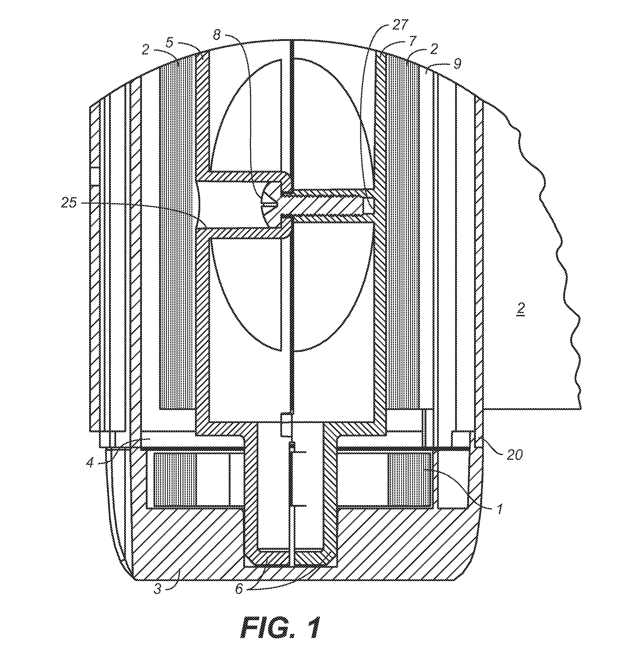 Safety gate with a rewindable, rlexible barrier