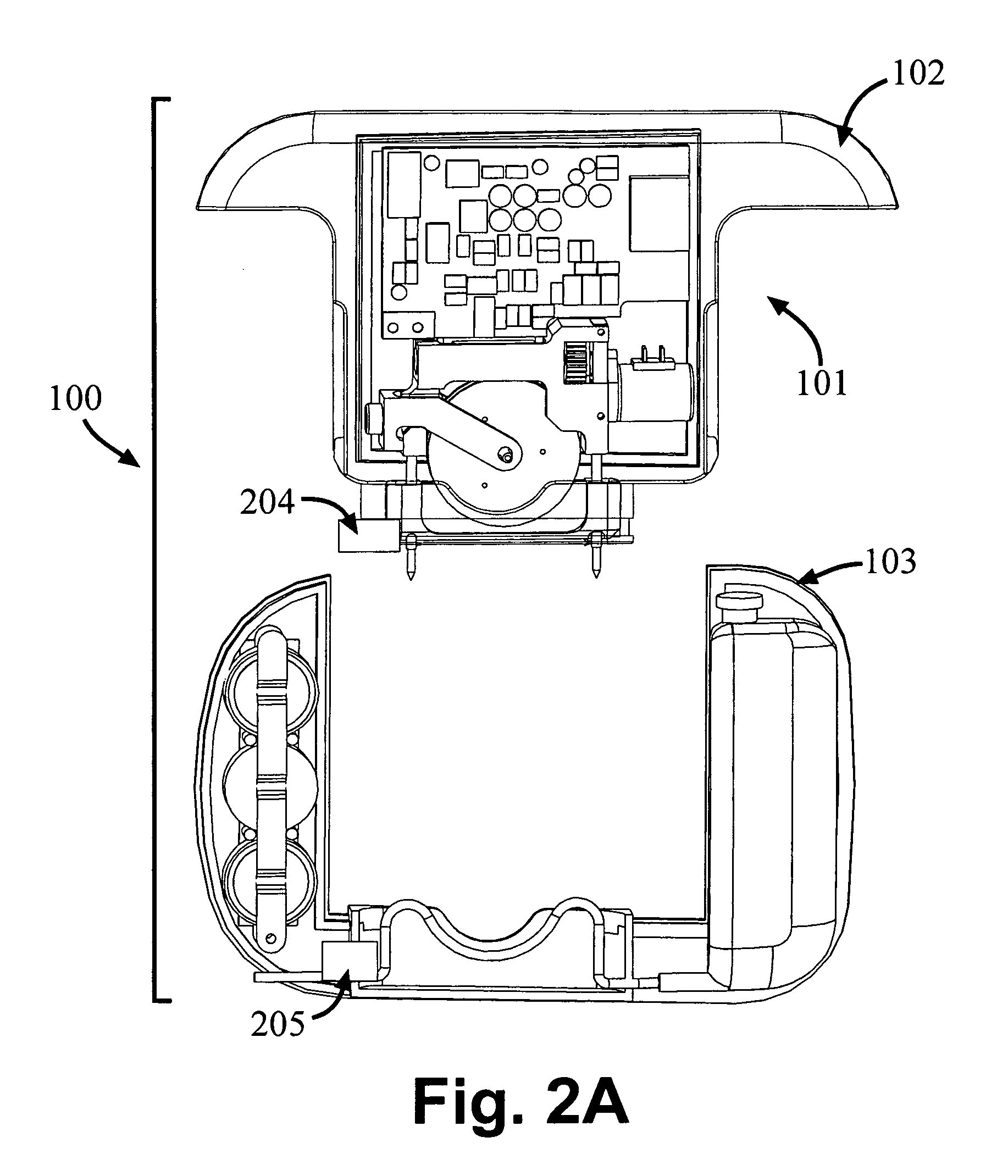 Method and system for detecting an occlusion in a tube
