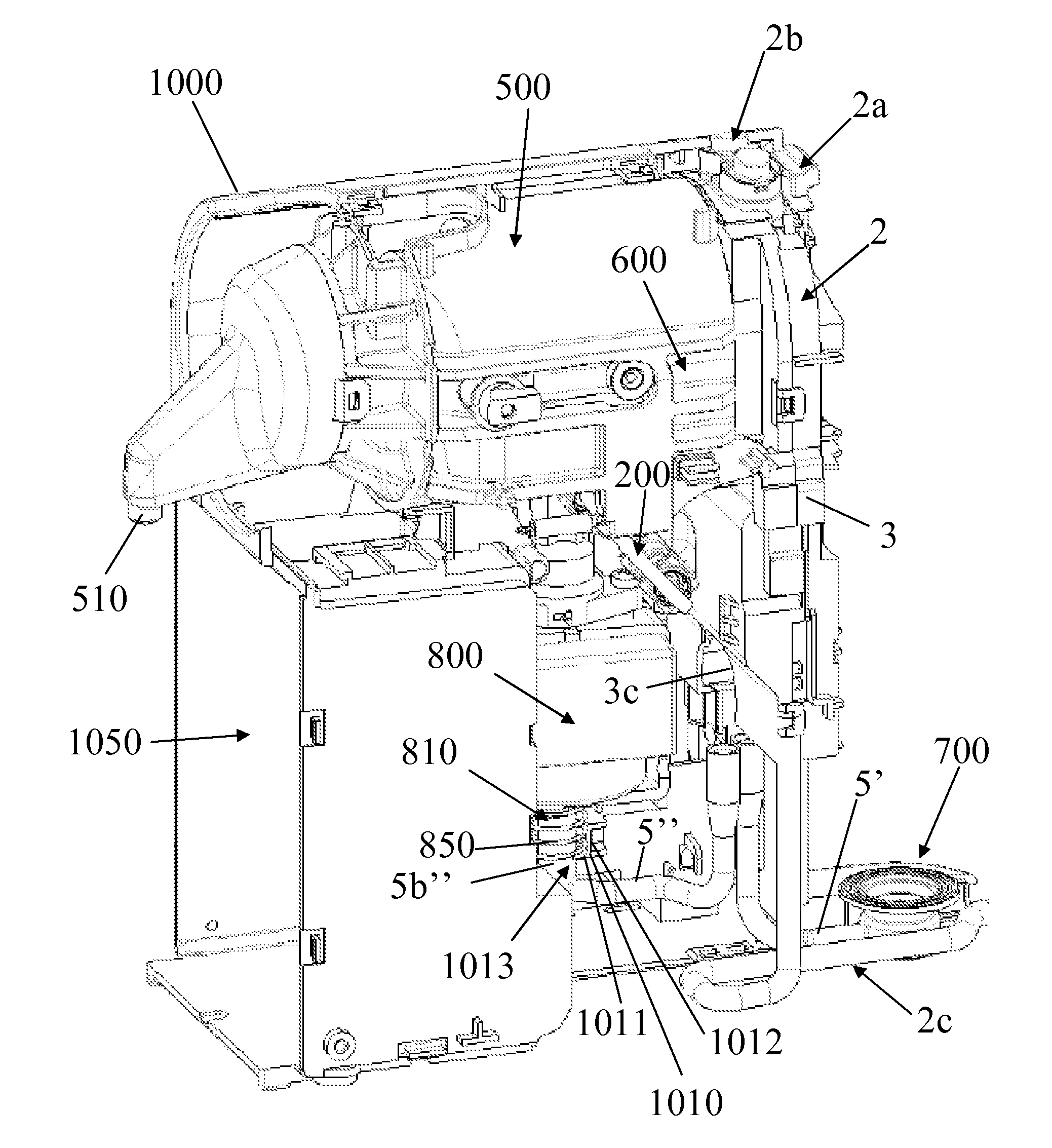 Pump mount in a beverage preparation machine