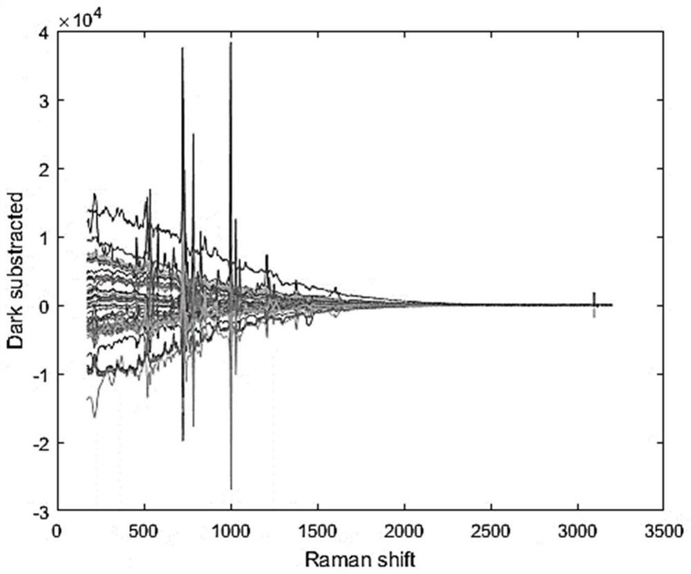 On-site rapid detection method for distinguishing gasoline marks