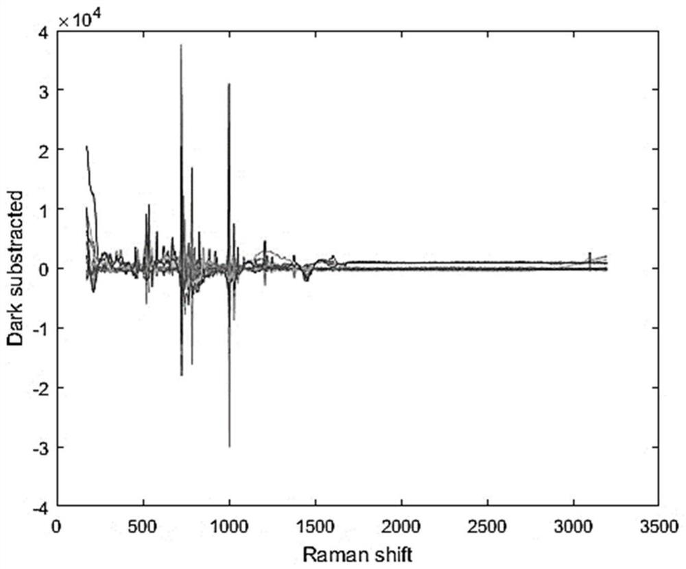 On-site rapid detection method for distinguishing gasoline marks