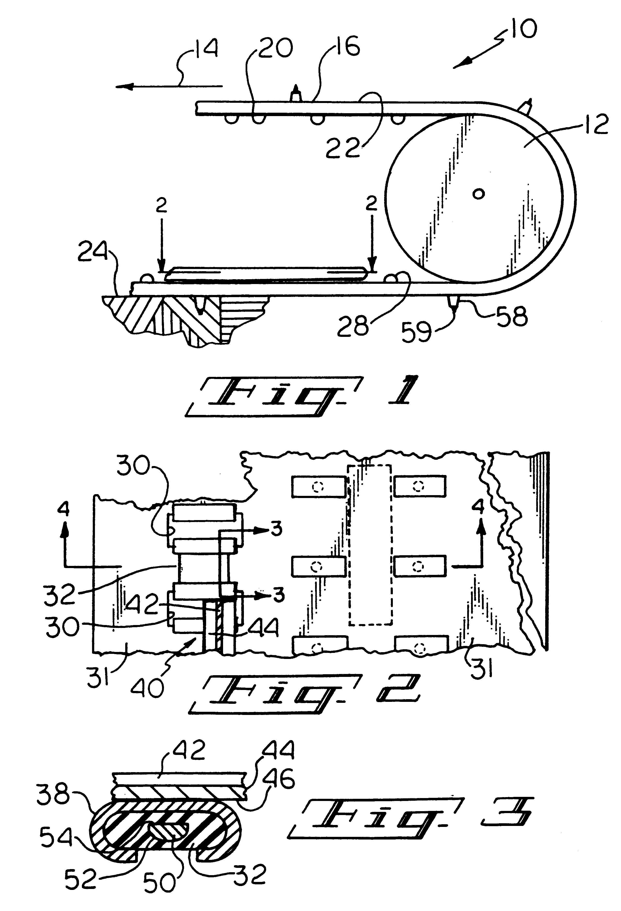 Traction stud mount and method of manufacturing and mounting