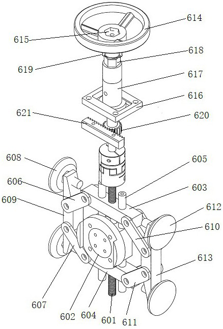 Tunnel blind pipe reaming machine and using method thereof