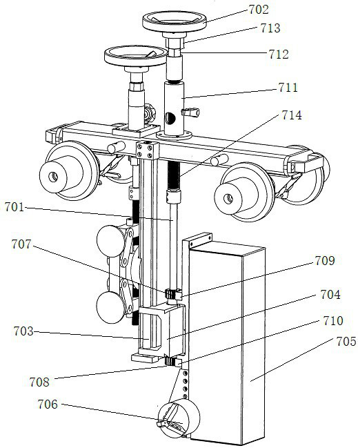 Tunnel blind pipe reaming machine and using method thereof