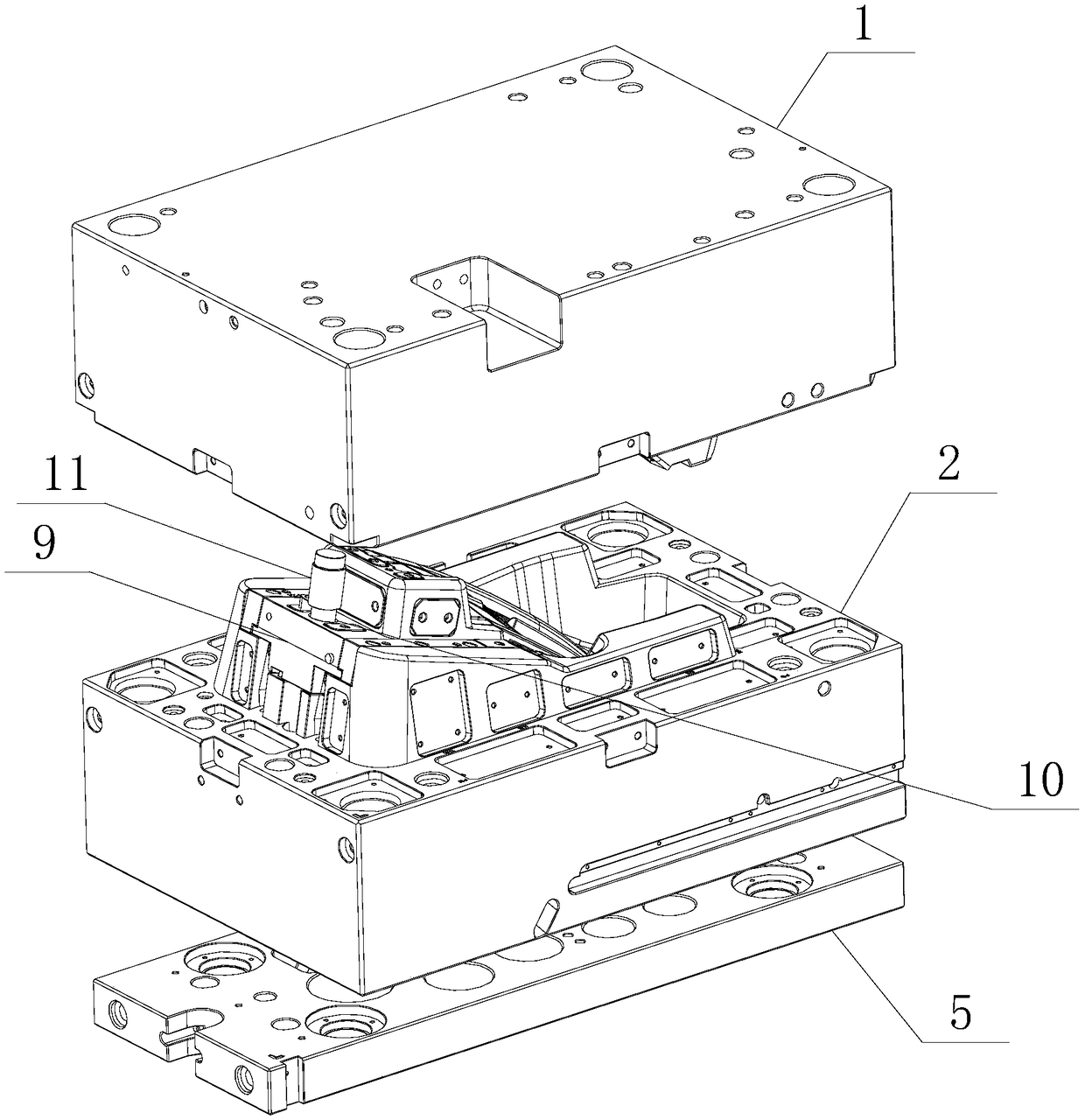 Injection mold release mechanism