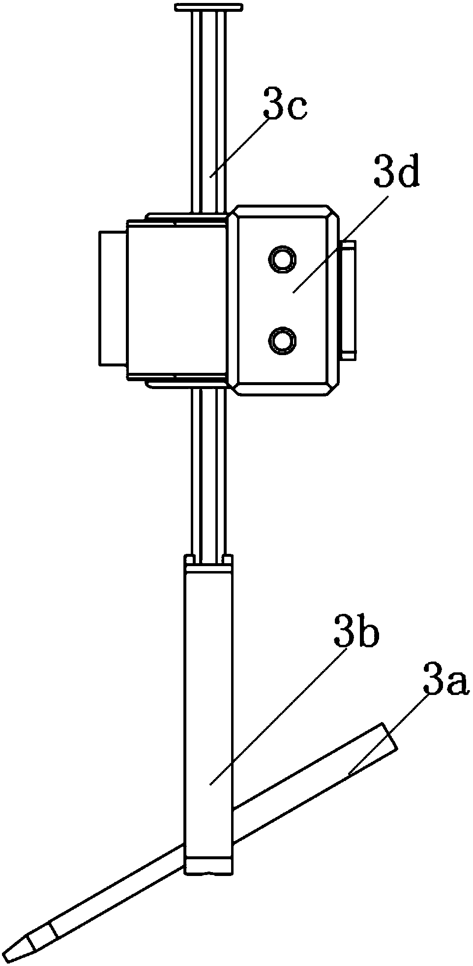 A wire feeding system for a welding machine head