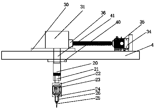 Automobile electronic circuit board machining device