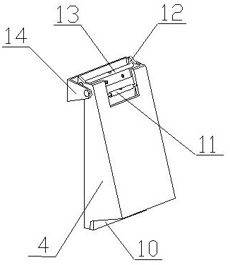 A low-position touch-press type door opener and its matching door lock