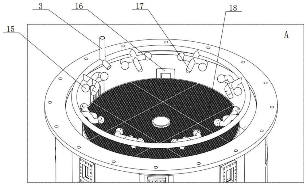 Intelligent vertical tank microwave sterilizer