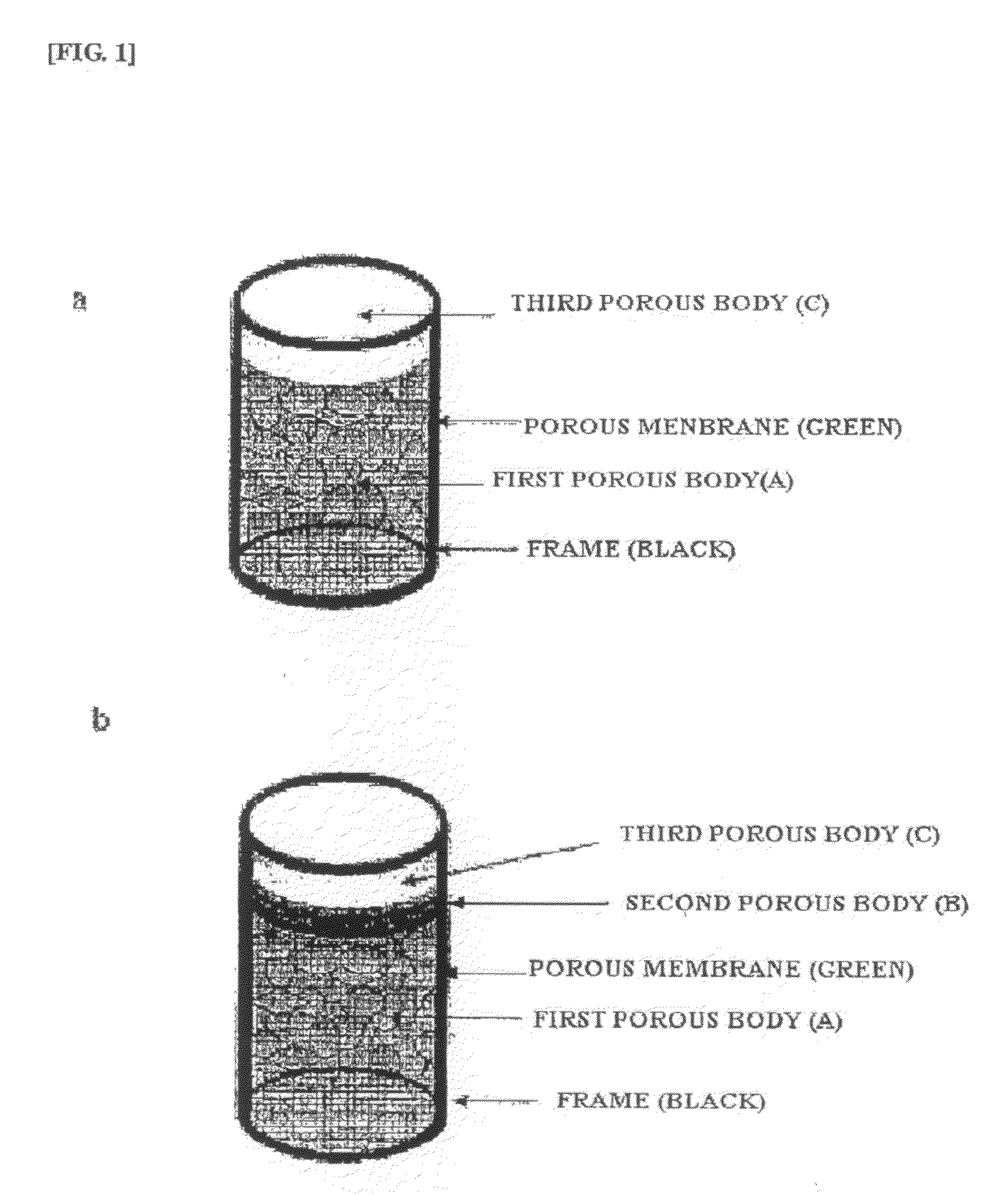 Porous Scaffold, Method of Producing the Same and Method of Using the Porous Scaffold