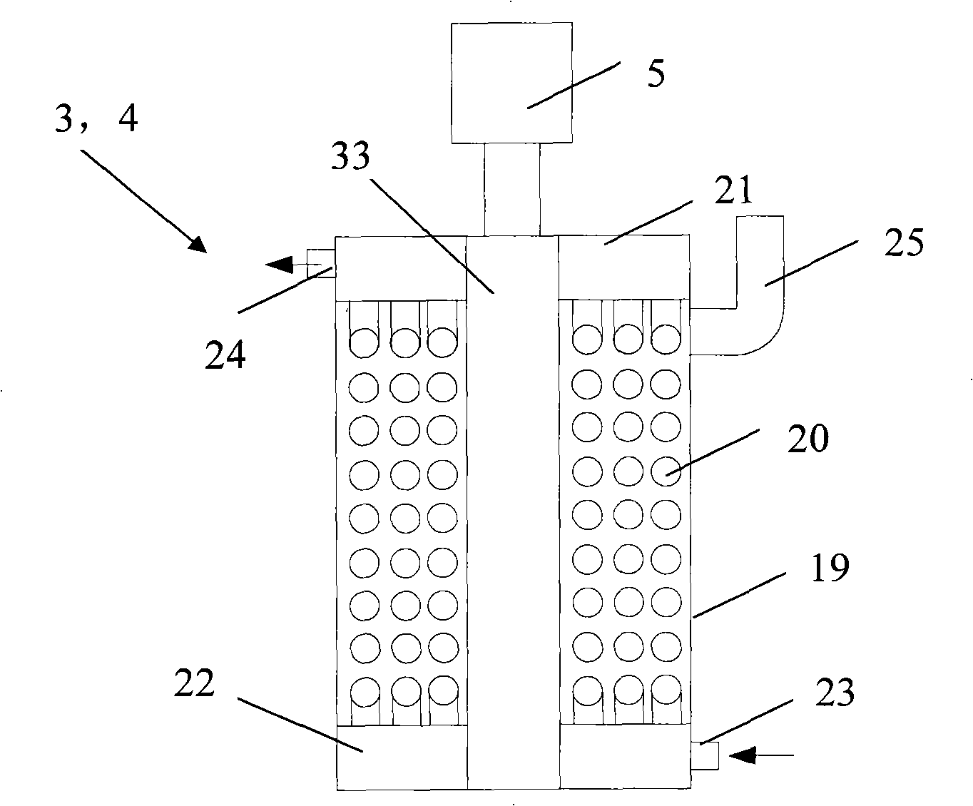 Rapid heating and automatic liquid supply mixing apparatus for deice liquid for airplane