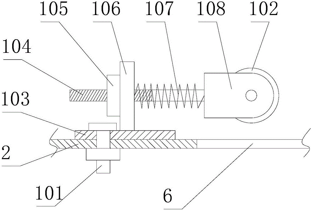 Skirt pile gripper for locking floating bridge