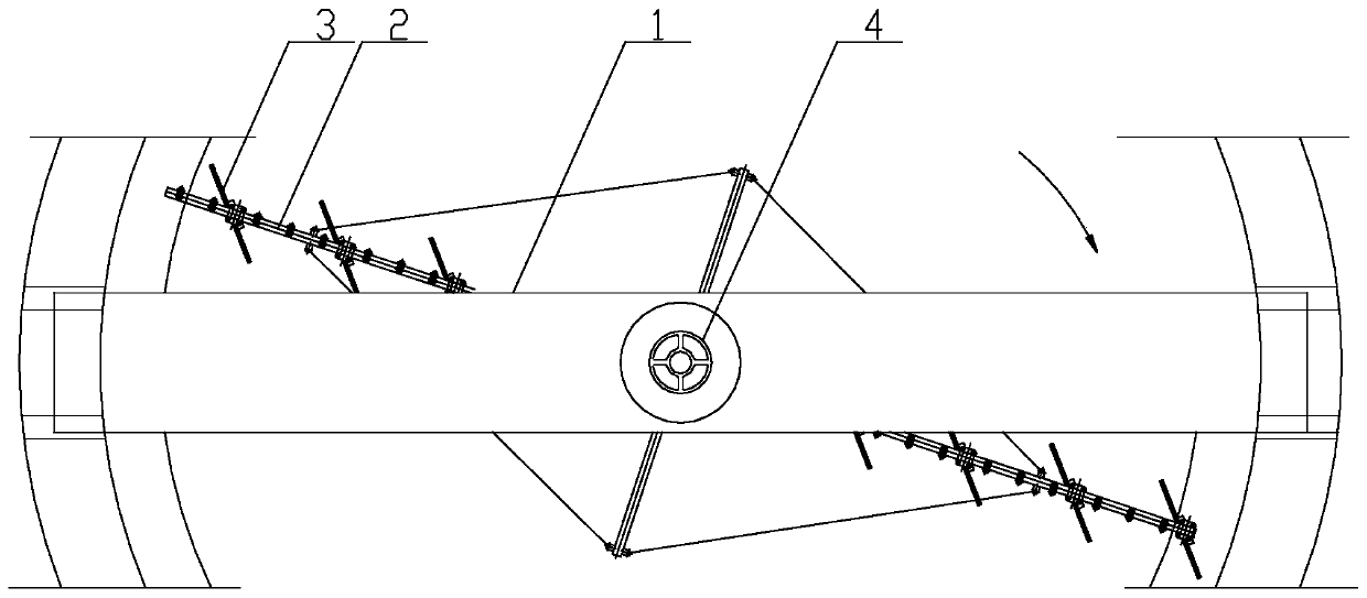 Mud scraper for water treatment