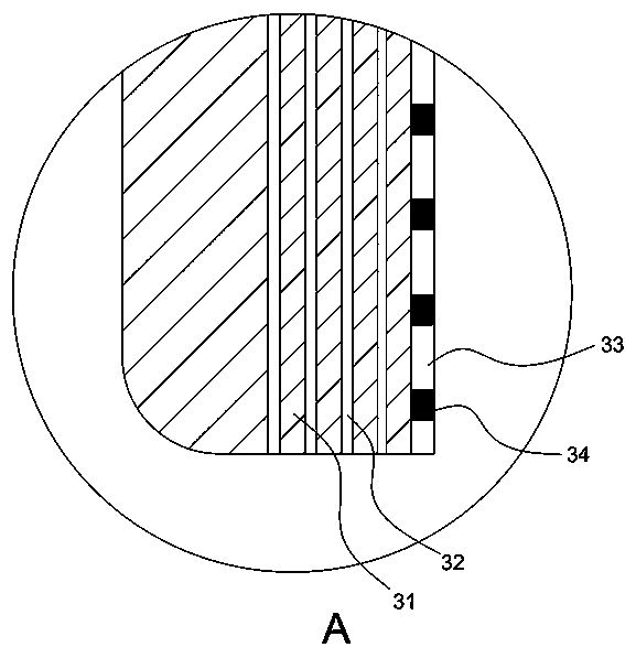 Heatable thermal-insulation table of swimming pool